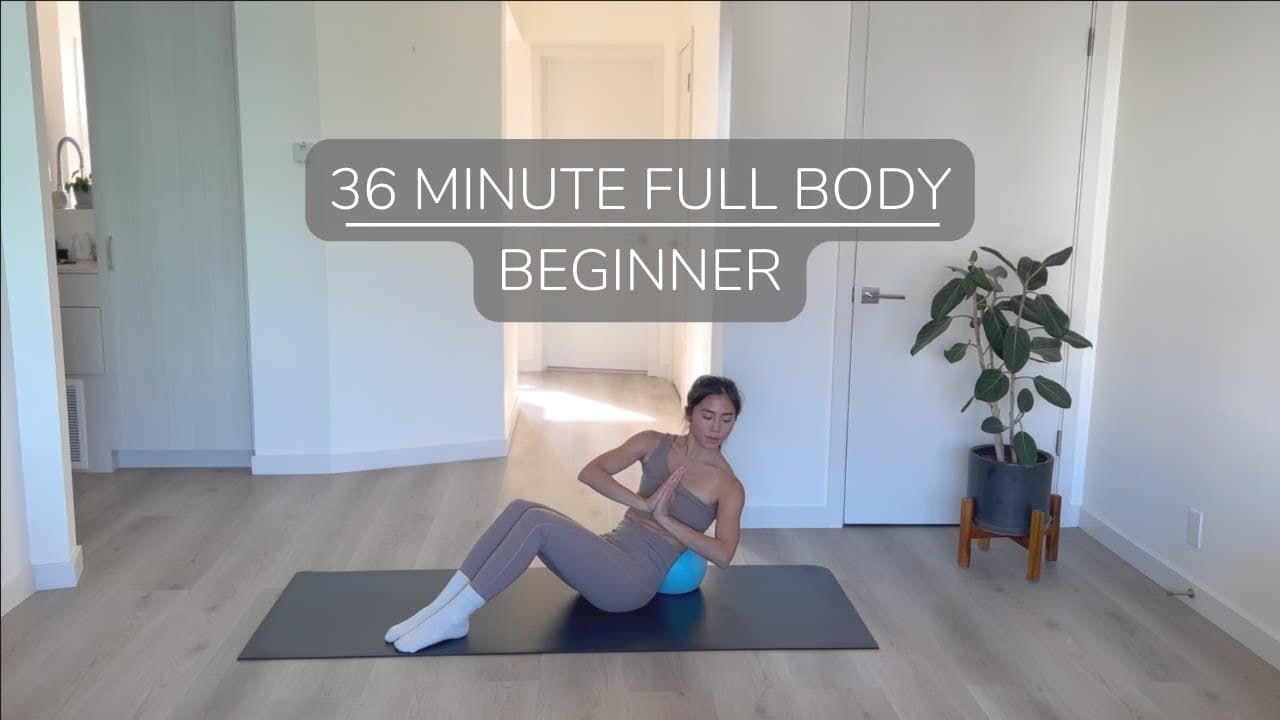 Pilates ball beginner session preview